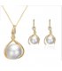 SET485 - Pearl bridal jewelry Set
